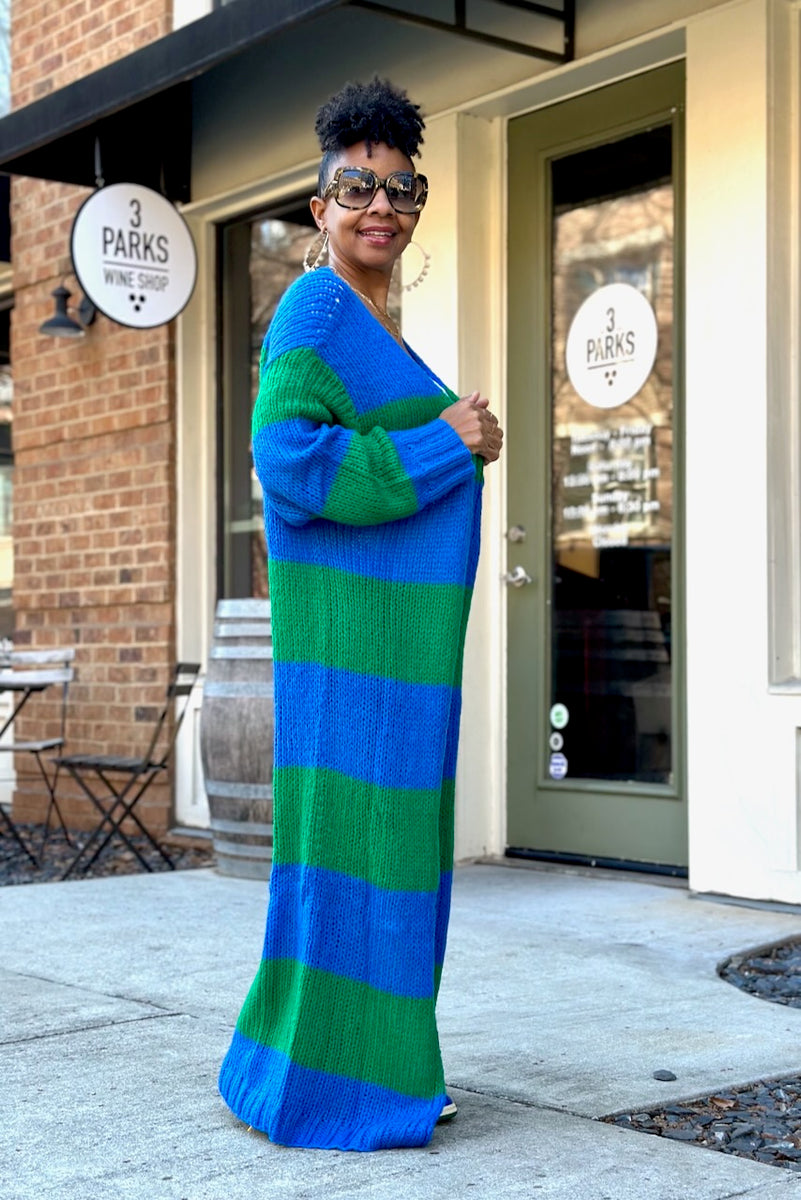 STRIPE CARDIGAN – F-LAGSTUF-F